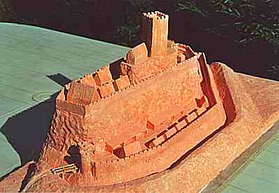 Maquette d'Eguisheim vers l'An Mil